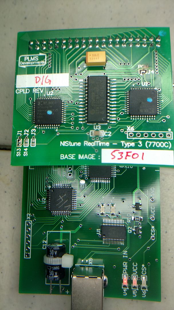 VCC LED Stays ON after FW update with Base Image programmer - Nistune